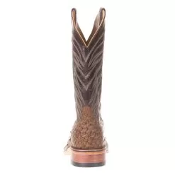 Anderson Bean Men's Ride Ready Terra Vintage Full Quill Ostrich 13in.Chocolate Top -Western Cowboy Equipment Shop 321606 3