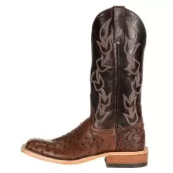 Anderson Bean Women`s Kango Tobac Full Quill Ostrich Chocolate Explosion -Western Cowboy Equipment Shop 323504 2