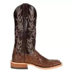 Anderson Bean Women`s Kango Tobac Full Quill Ostrich Chocolate Explosion -Western Cowboy Equipment Shop 323504 4