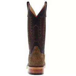 Anderson Bean Men's Ride Ready Tan Safari Cape Buffalo Black Buffamonte -Western Cowboy Equipment Shop 332420 04