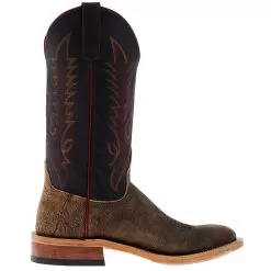 Anderson Bean Men's Ride Ready Tan Safari Cape Buffalo Black Buffamonte -Western Cowboy Equipment Shop 332420 05