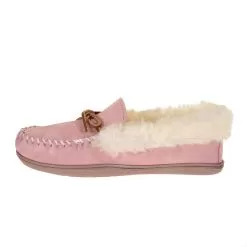 Minnetonka Womens Pink Blush Alpine Moc Casual -Western Cowboy Equipment Shop 3375 2