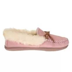 Minnetonka Womens Pink Blush Alpine Moc Casual -Western Cowboy Equipment Shop 3375 4