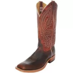Anderson Bean Men's Mike Tyson Bison Rust Lava Cowboy Boots