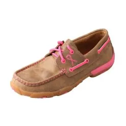 Twisted X Kid's Breast Cancer Awareness Bomber Boat Shoe
