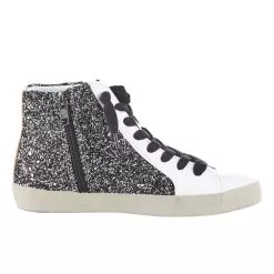 Shu Shop Pia High Top Black Casual Shoe -Western Cowboy Equipment Shop 400 001 5