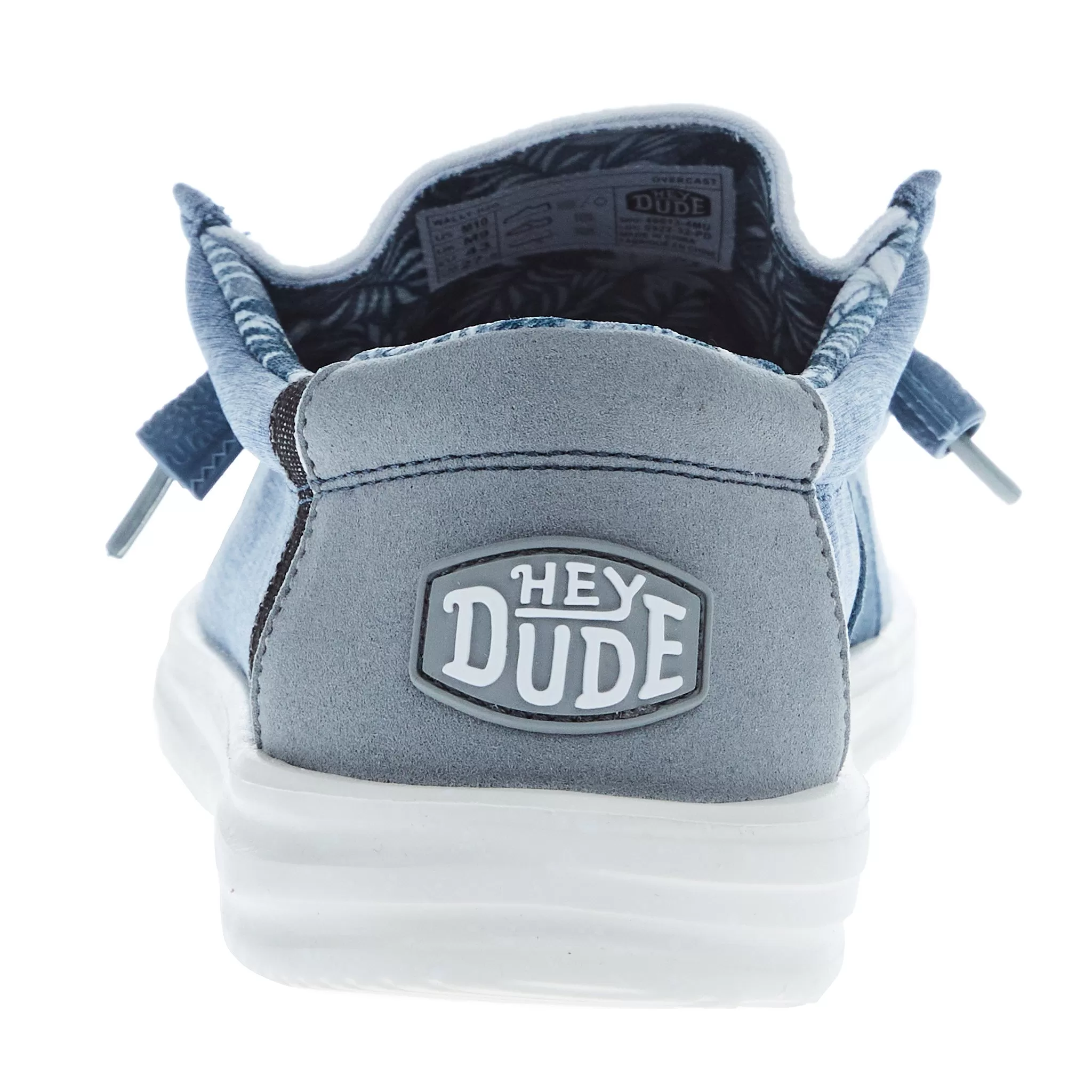 Heydude Men's Hey Dude Wally H2O Blue Overcast Casual Shoe 6 Heydude Men's Hey Dude Wally H2O Blue Overcast Casual Shoe - Image 4