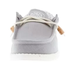 Heydude Men's Hey Dude Wally Linen Natural Grey Casual -Western Cowboy Equipment Shop 40015 030 05