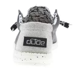 Heydude Men's Hey Dude Wally Stretch Canvas Opal Black -Western Cowboy Equipment Shop 40022 1HX 03