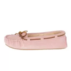 Minnetonka Women's Pink Blush Cally Slippers -Western Cowboy Equipment Shop 4019 2