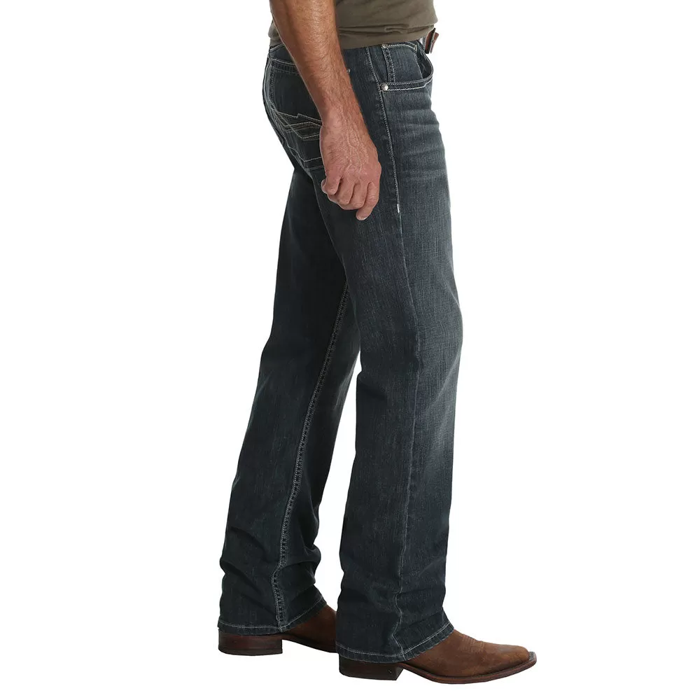 Wrangler Mens 20X Glasgow Vintage Slim Fit Boot Cut Jeans 4 Wrangler Mens 20X Glasgow Vintage Slim Fit Boot Cut Jeans - Image 2