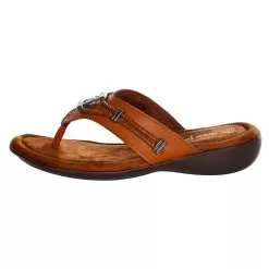 Minnetonka Womens Silverthorne Cognac Sandal -Western Cowboy Equipment Shop 504203 3