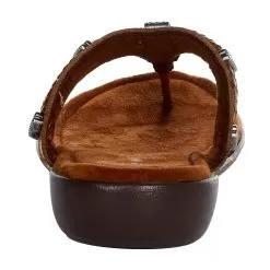 Minnetonka Womens Silverthorne Cognac Sandal -Western Cowboy Equipment Shop 504203 4