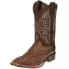 Justin Boots Vintage Dark Brown FQ Ostrich-11in Brown 2 Justin Boots Vintage Dark Brown FQ Ostrich-11in Brown -Western Cowboy Equipment Shop 58604 default l