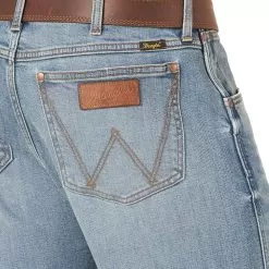 Wrangler Men's Retro Premium 77 Slim Jeans -Western Cowboy Equipment Shop 77MWPEA 4