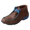 Twisted X Kids Twisted X Woven Brown And Blue Driving Mocs -Western Cowboy Equipment Shop 82506 default l