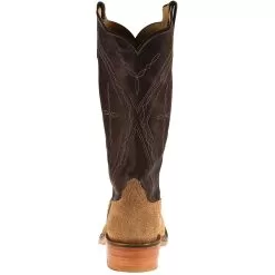 Men's NRS Ride Ready Rios Of Mercedes Tan Crazy Horse Roughout Chocolate Remuda Top Boots -Western Cowboy Equipment Shop 9053T 3