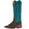 Macie Bean Boots Ladies Co File Fofish Turquoise Sensation Top Boots -Western Cowboy Equipment Shop 92740 default l
