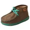 Twisted X Infant Driving Mocs Bomber And Turquoise Shoe -Western Cowboy Equipment Shop 92810 default l