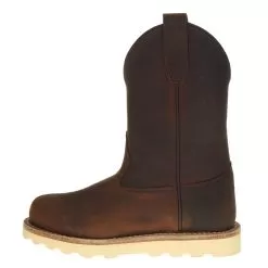 Old West Children's Oiled Brown Pull On Boot -Western Cowboy Equipment Shop 98113 2