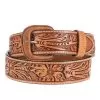 Vogt Silversmiths 1.5in. Russet Sheridan Floral Tooled Belt -Western Cowboy Equipment Shop 98126 default l