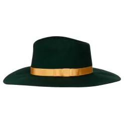 Women's M+F Green With Gold Band Fashion Hat -Western Cowboy Equipment Shop 98T7890628 2