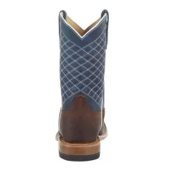 Anderson Bean AB Kids Toast Bison Blue Lava Square Toe Boot -Western Cowboy Equipment Shop ABK1116 4