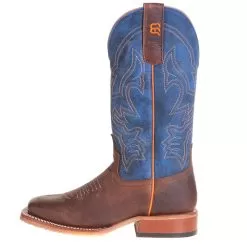 Anderson Bean Kids Toast Bison With Blue Mad Dog Top Boot -Western Cowboy Equipment Shop ABK3000 3