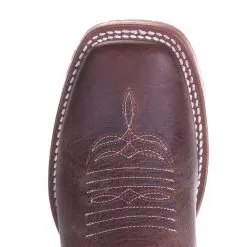 Anderson Bean Kids Toast Bison With Blue Mad Dog Top Boot -Western Cowboy Equipment Shop ABK3000 4