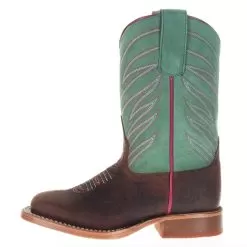 Anderson Bean Kids AB Brown Foot Neon Top Cowboy Boot -Western Cowboy Equipment Shop ABK7089 2