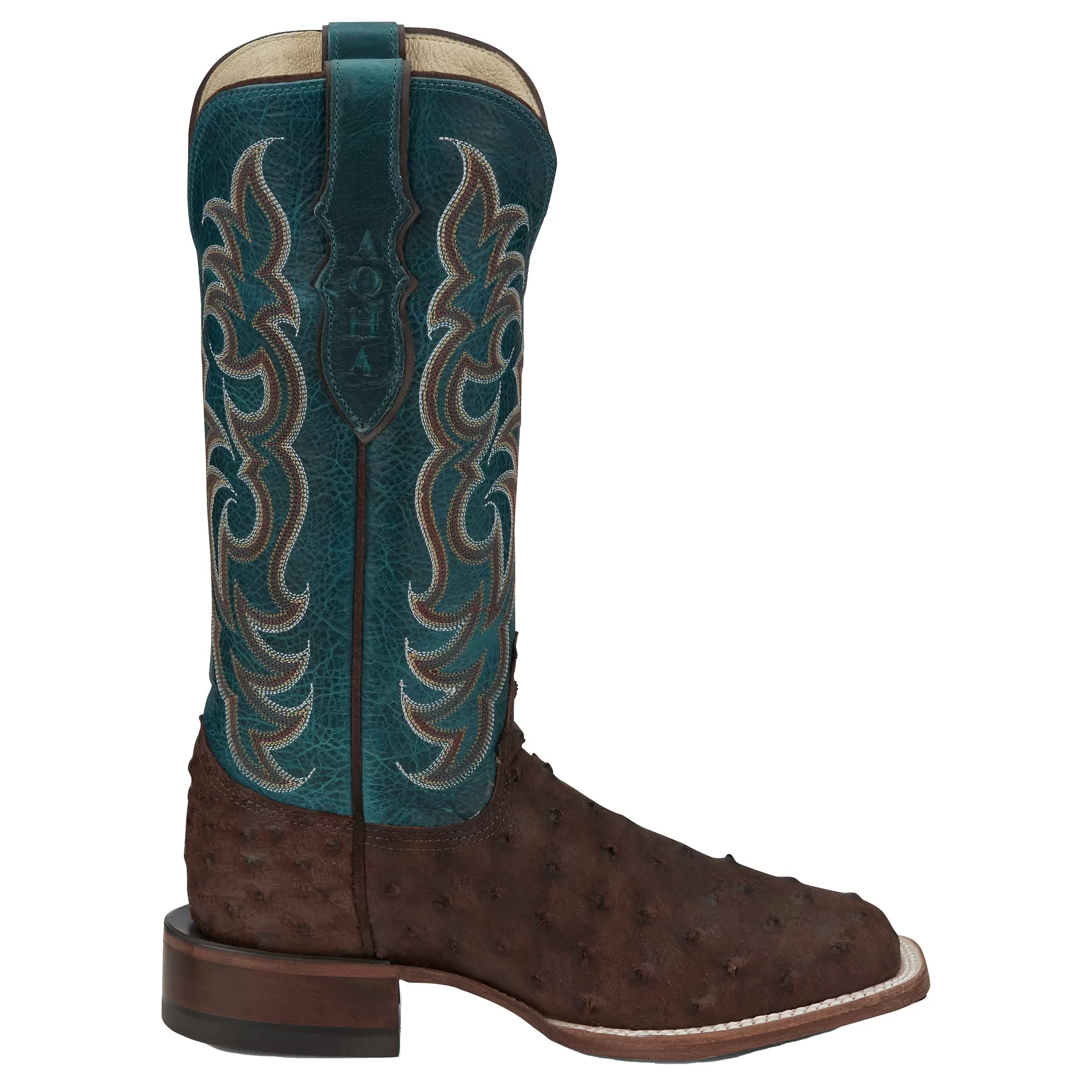 Justin Boots Women`s AQHA Cowgal Cigar Full Quill Ostrich 13 In Boot 4 Justin Boots Women`s AQHA Cowgal Cigar Full Quill Ostrich 13 In Boot - Image 2