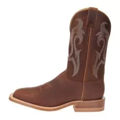 Justin Boots Men's Justin Bent Rail Bender Frontier Brown 11in. Curry Brown Top Square Toe Boots -Western Cowboy Equipment Shop BR5341 2