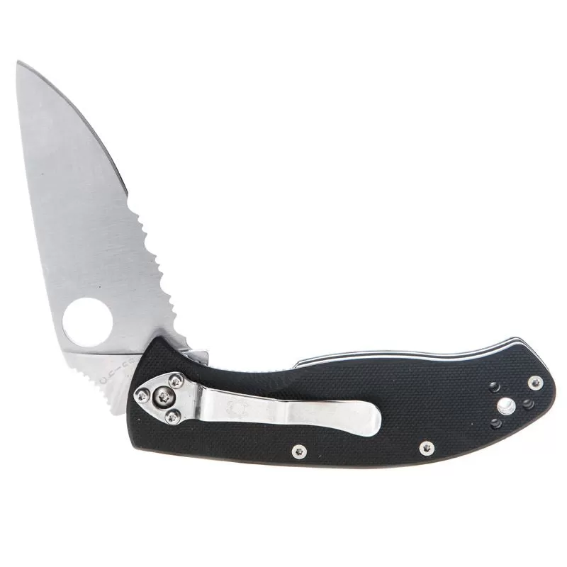 Spyderco Tenacious Combo Blade Knife 4 Spyderco Tenacious Combo Blade Knife - Image 2