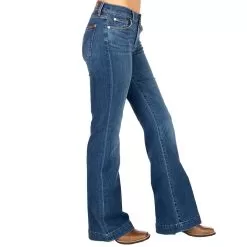 7 For All Mankind Women's Mankind Medium Melrose Dojo -Western Cowboy Equipment Shop EW115Y912B 2
