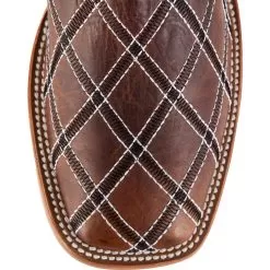 Horsepower Men's Sabotage Moka Patchwork Cowboy Boots -Western Cowboy Equipment Shop HP1082 2