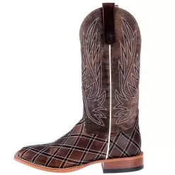 Horsepower Men's Sabotage Moka Patchwork Cowboy Boots -Western Cowboy Equipment Shop HP1082 21