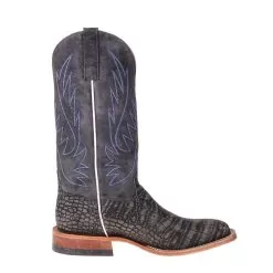 Horsepower Men's Co Vintage Caiman 13in. Black Dublin Top Square Toe Boot -Western Cowboy Equipment Shop HP1855 5515