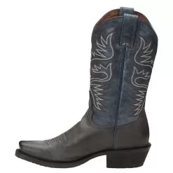 Nocona Boot Company Women's Hero Elizabeth Antiqued Black Cowgirl Boot -Western Cowboy Equipment Shop HR4500 2