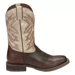 Nocona Boot Company Men's Nocona Hero Henry Antiqued Brown Cowboy Boot -Western Cowboy Equipment Shop HR5570 4