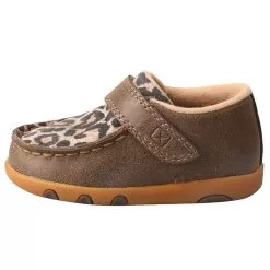 Twisted X Infant Driving Mocs-Bomber/Leopard -Western Cowboy Equipment Shop ICA0007 2