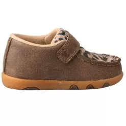 Twisted X Infant Driving Mocs-Bomber/Leopard -Western Cowboy Equipment Shop ICA0007 4