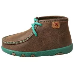 Twisted X Infant Driving Mocs Bomber And Turquoise Shoe -Western Cowboy Equipment Shop ICA0008 2