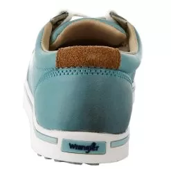 Wrangler Footwear Kids Wrangler Icy Blue Leather Casual Shoe -Western Cowboy Equipment Shop KYC0002 4