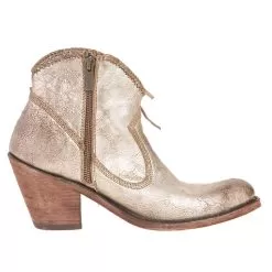 Liberty Black Ladies Muestra Buffed Metal Fashion Bootie -Western Cowboy Equipment Shop LB 712320 41