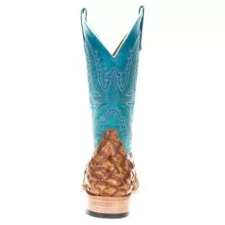 Macie Bean Women's Top Hand Antique Bass Turquoise Top Cowgirl Boots -Western Cowboy Equipment Shop M2008 3