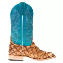 Macie Bean Women's Top Hand Antique Bass Turquoise Top Cowgirl Boots -Western Cowboy Equipment Shop M2008 4