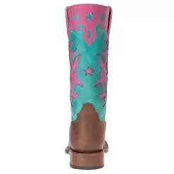 Macie Bean Boots Kid's Bone Mad Dog Cowgirl Boots -Western Cowboy Equipment Shop MK9096 3