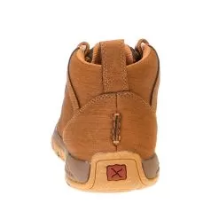 Twisted X Men's CellStretch Clay Cocoa Patch Chukka Driving Moc -Western Cowboy Equipment Shop MXC0012 3