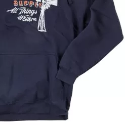 NRS Navy Hoodie -Western Cowboy Equipment Shop NRS HOODIE23 05 03