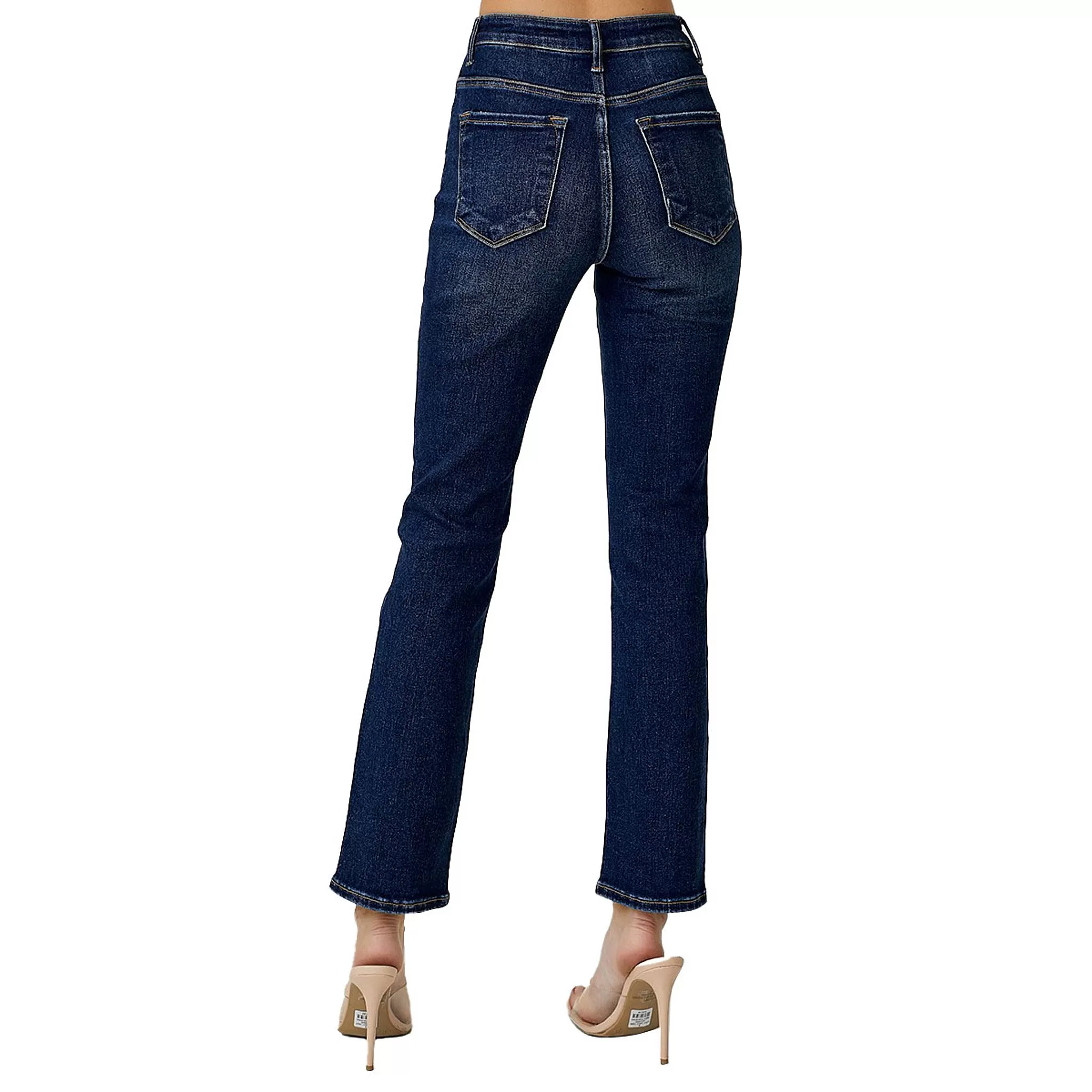 Risen Jeans Women's High Rise Straight Jeans 4 Risen Jeans Women's High Rise Straight Jeans - Image 2
